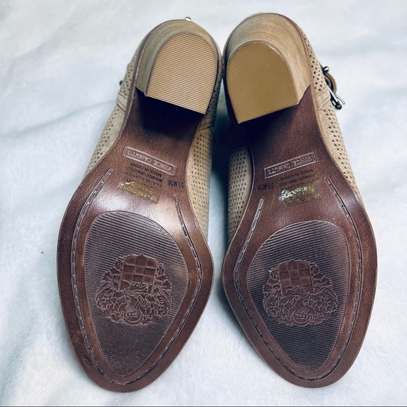 VINCE CAMUTO Taupe Ankle Booties - Picture 4 of 4